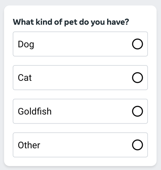 Allow multiple responses